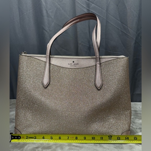 Kate Spade Metallic Gold Tote - Picture 12 of 12